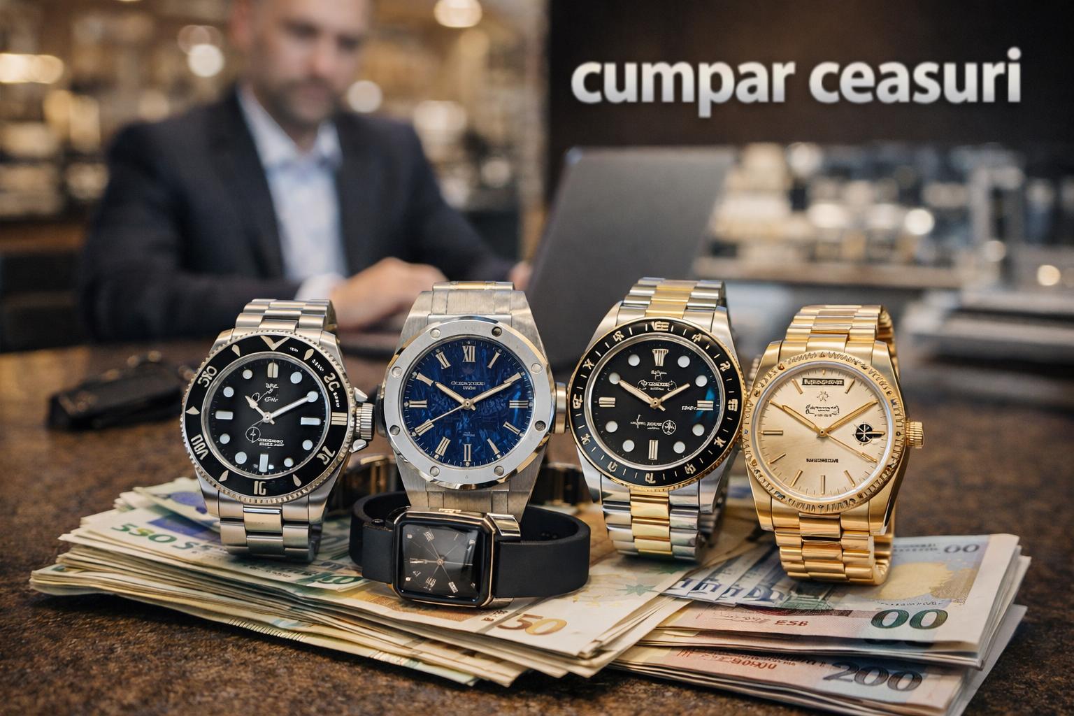 De ce au devenit tot mai vizibile anunțurile de tip „cumpăr ceasuri”